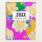 Personalisierte moderne Blumenwirtschaft Wochen un Planer (Vorderseite)