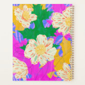 Personalisierte moderne Blumenwirtschaft Wochen un Planer (Rückseite)