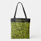 Personalisierte, moderne, elegante Jungle Girl Tot Tasche (Rückseite)