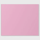 Personalisierte moderne elegante rosa geschenkpapier (Flach)