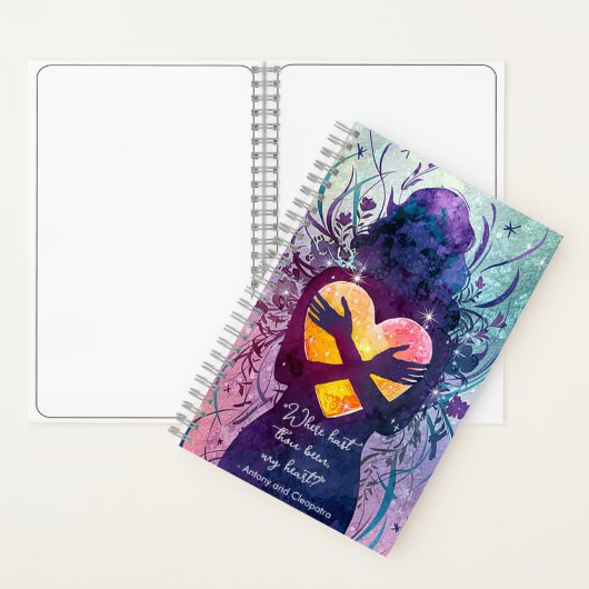 Personalisierte moderne Hübsche Pastellschrift Notizblock (Innen)