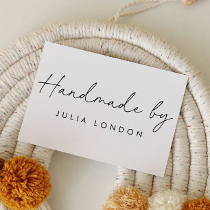 Personalisierte moderne Kalligrafie Sweet Handmade Gummistempel