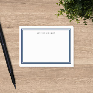 Personalisierte, moderne, klassische Grenzen Post-it Klebezettel
