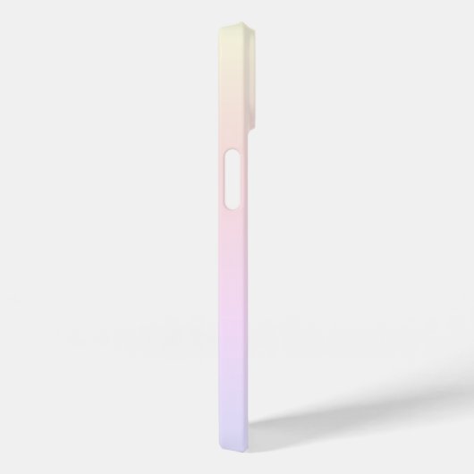 Personalisierte moderne Pastel Ombre Case-Mate iPhone Hülle (Rückseite / Rechts)