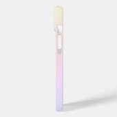 Personalisierte moderne Pastel Ombre Case-Mate iPhone Hülle (Rückseite / Links)