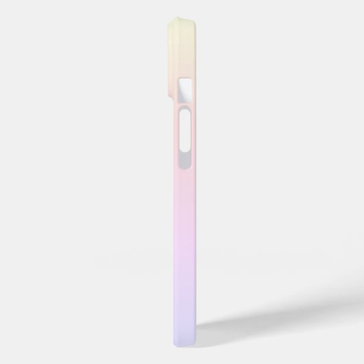 Personalisierte moderne Pastel Ombre Case-Mate iPhone Hülle (Rückseite / Links)