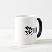 Personalisierte moderne "Patricia" Name Sphere Verwandlungstasse (VorderseiteRechts)