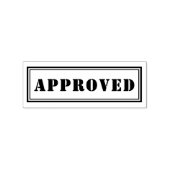 Personalisierte moderne, rot-anerkannte Holzkunst Gummistempel (Stempel)