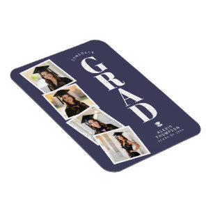 Personalisierte moderne Schul- und Hochschulabschl Magnet