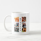 Personalisierte moderne Schwestern 6 FotoCollage Kaffeetasse (Links)