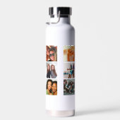 Personalisierte moderne Schwestern 6 FotoCollage Trinkflasche (Rechts)
