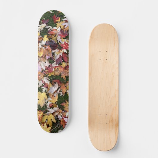 Personalisierte moderne Skate Herbstleaf-Skateboar Skateboard (Vorderseite)