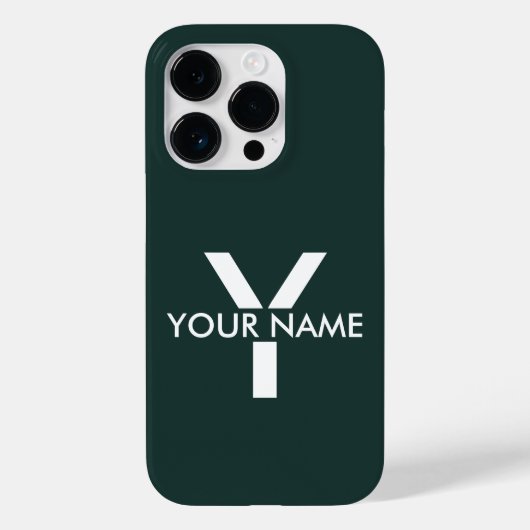 Personalisierte moderne stilvolle trendige Case-Ma Case-Mate iPhone Hülle (Rückseite)