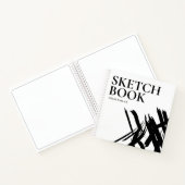 Personalisierte moderne Striche Skizze Buch (Innenseite)