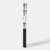 Personalisierte moderne Tartan Ice Skaten Case-Mate iPhone Hülle (Rückseite / Rechts)