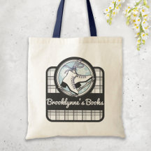 Personalisierte moderne Tartan Ice Skaten