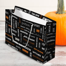 Personalisierte moderne Typografie Halloween