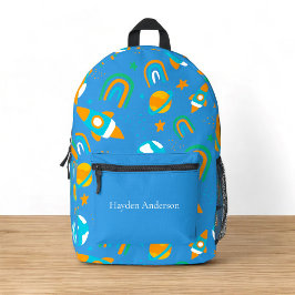 Personalisierte, moderne und trendige Kinder Bedruckter Rucksack
