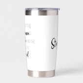 Personalisierte Moderne vergisst nie die Pensionie Thermobecher (Links)