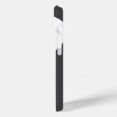 Personalisierte moderne Vögel in Liebe Rotes Herz Case-Mate iPhone Hülle (Rückseite / Links)