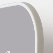 Personalisierte moderne Wiedersehen Pickleball Schläger (Linke Seite)