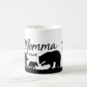 Personalisierte Momma Bärnschale Kaffeetasse (Mittel)