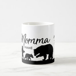 Personalisierte Momma Bärnschale Kaffeetasse
