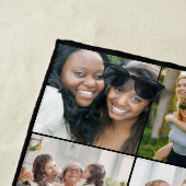 Personalisierte Mommy Definition 12 FotoCollage Strandtuch (Beispiel)