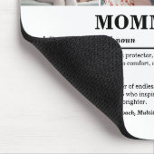 Personalisierte Mommy-Definition 6-FotoCollage Mousepad (Ecke)