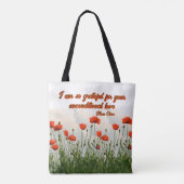 Personalisierte Mommy-Namen Flores B Tasche (Rückseite)