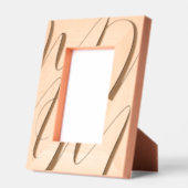 Personalisierte Monogram Art Geätzte Rahmen (Links)