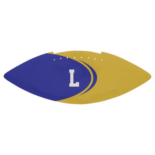 Personalisierte Monogram Football (Panel)