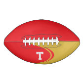 Personalisierte Monogram Football (Vorderseite)