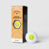 Personalisierte Monogram-Golfklubs Golfball (Verpackungen)