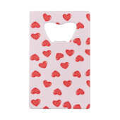 Personalisierte Monogram Heart Lolipop Valentine Geldbeutel Flaschenöffner (Rückseite)