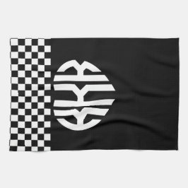 Personalisierte Monogram Initials Küchentuch