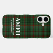 Personalisierte Monogram iPhone Case Golf Enthusia (Rückseite (Horizontal))