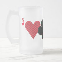 Personalisierte Monogram Playing Cards Bridge & Po