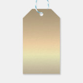 Personalisierte Monogram Weihnachtsgeschenke Tags Geschenkanhänger (Rückseite)