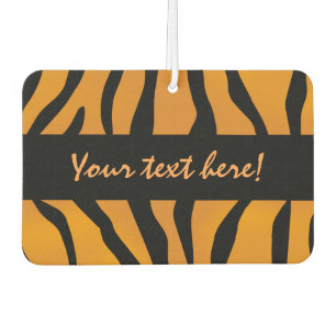 Personalisierte Monogram Wild Thing Tiger Streifen Autolufterfrischer