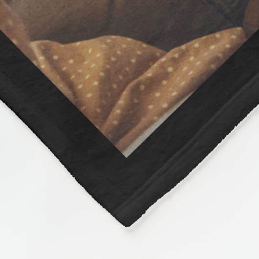 Personalisierte Monogramm-11-Fotolage Fleecedecke (Ecke)