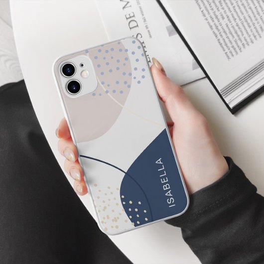 Personalisierte Monogramm Abstrakt Case-Mate iPhone Hülle