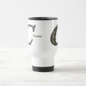 Personalisierte Monogramm Anfangsbuchstabe C Horte Reisebecher (Mittel)