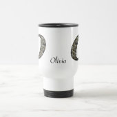 Personalisierte Monogramm-Anfangsbuchstabe O Horte Reisebecher (Mittel)