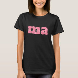Personalisierte Monogramm Anfangsbuchstaben Name T-Shirt
