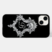 Personalisierte Monogramm Case-Mate iPhone Hülle (Rückseite (Horizontal))