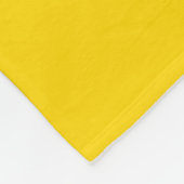 Personalisierte Monogramm-Datums-Flanelldecke als Fleecedecke (Ecke)