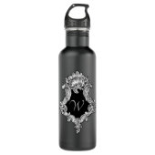 Personalisierte Monogramm Edelstahlflasche (Vorderseite)