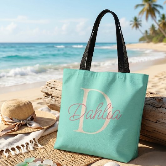 Personalisierte Monogramm-Erstbuchstaben-Reise Tasche