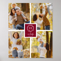 Personalisierte Monogramm-Familiensammlung